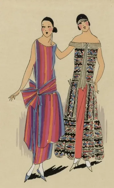 Tres Parisien 1923 No 5 14 Alcala 1 Une Robe Du Soir