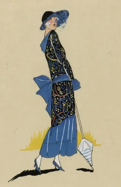 Tres Parisien 1923 No 6 15 Qui Maime Me Suive Une Toilette Elegante