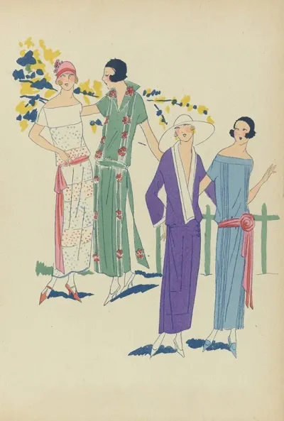 Tres Parisien 1923 No 6 Ces Grands Noms De La Haute Couture