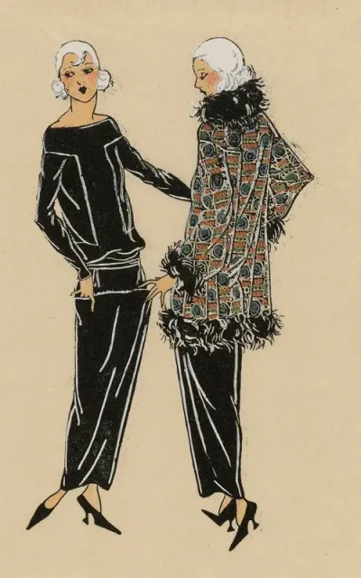 Tres Parisien 1923 No 9 8 Simplicite Elegantes Et Discretes