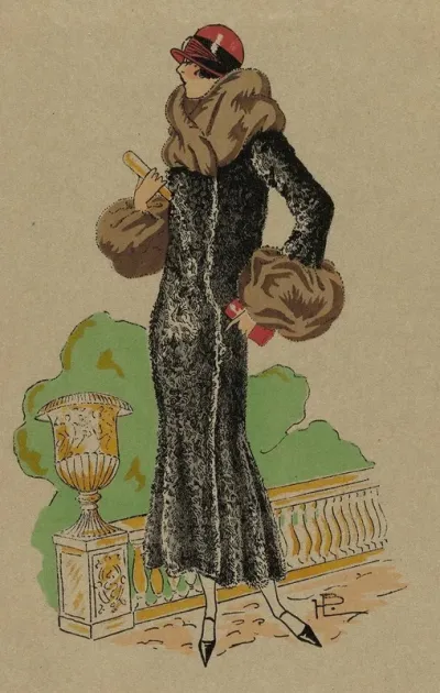Tres Parisien 1924 No 7 Creation De La Maison Revillon Ci