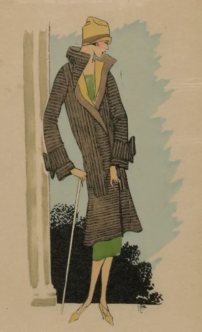 Tres Parisien 1925 No 1 Pl 17 Solitaire