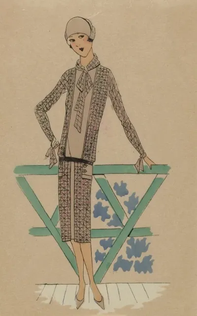 Tres Parisien 1925 No 6 Pl 17 Simplicite