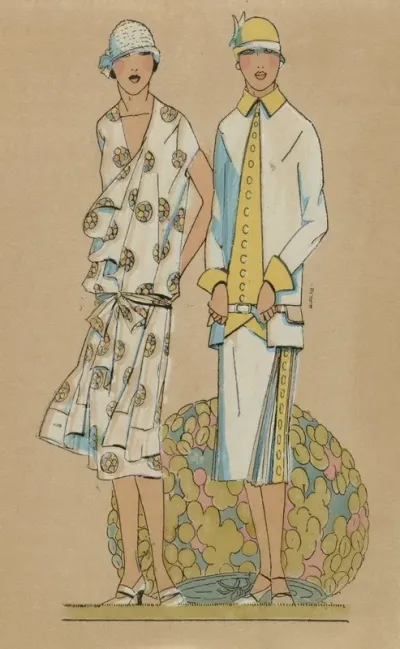 Tres Parisien 1925 No 6 Pl 19 Creations Anna Fraicheur