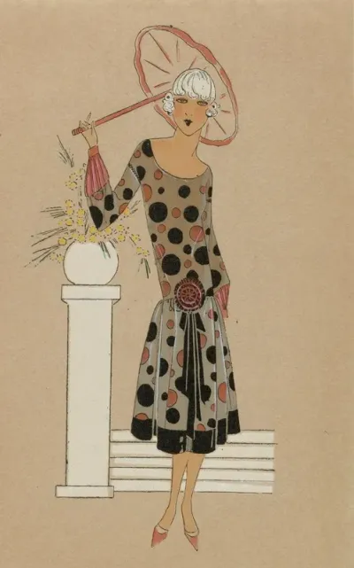 Tres Parisien 1925 No 6 Pl 9 Pierrette
