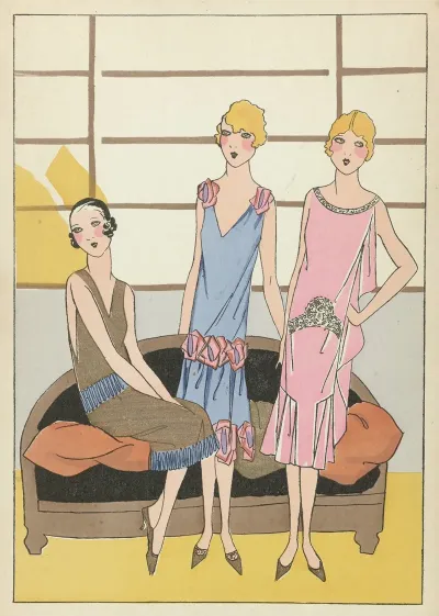 Tres Parisien 1925 No 9 Supplement En Bateau Creations Anna