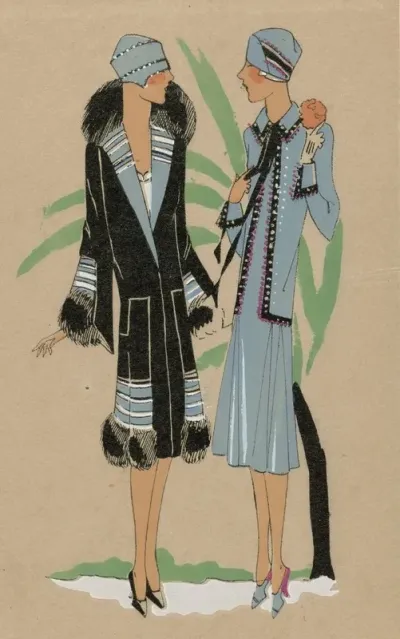 Tres Parisien 1926 No 1 Pl 16 Creation Philippe Et Gaston San Francisco