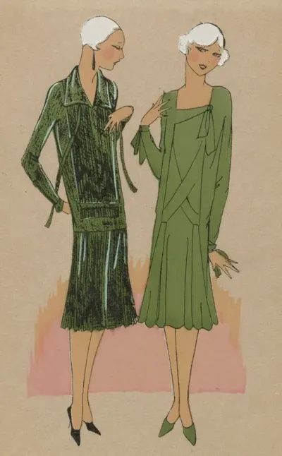 Tres Parisien 1926 No 1 Pl 17 Creations Jean Patou Mousse