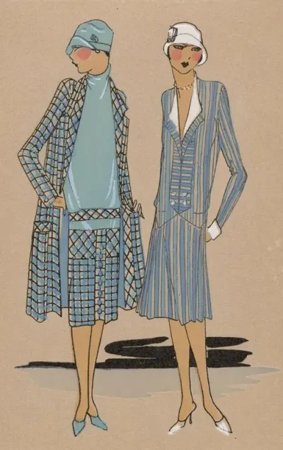 Tres Parisien 1926 No 2 Pl 2 Creations Lucien Lelong Cornebiche