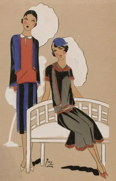 Tres Parisien 1926 No 2 Pl 9 Confidence