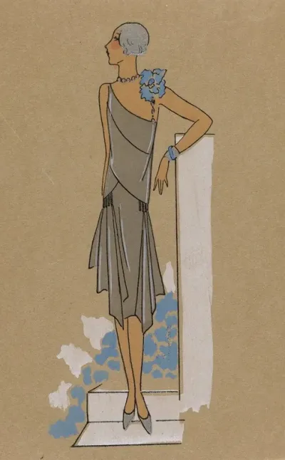 Tres Parisien 1927 No 10 18 Seulette Une Joli