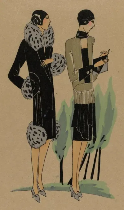 Tres Parisien 1927 No 11 1 Creations Doucet