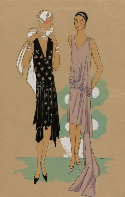 Tres Parisien 1927 No 11 4 Creations Worth