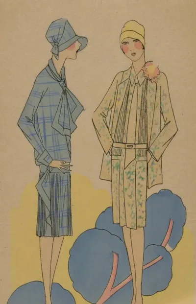 Tres Parisien 1927 No 3 Pl 12 Soleil Couchant