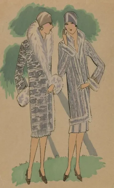 Tres Parisien 1927 No 3 Pl 16 Creations Bechoff Palm Beach