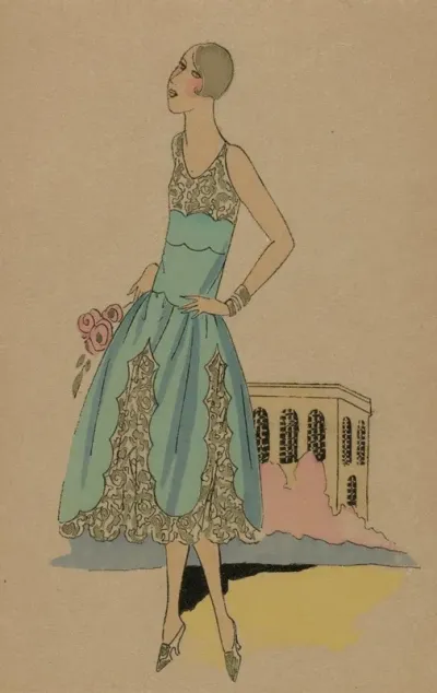 Tres Parisien 1927 No 3 Pl 4 Creation Jean Magnin Casino