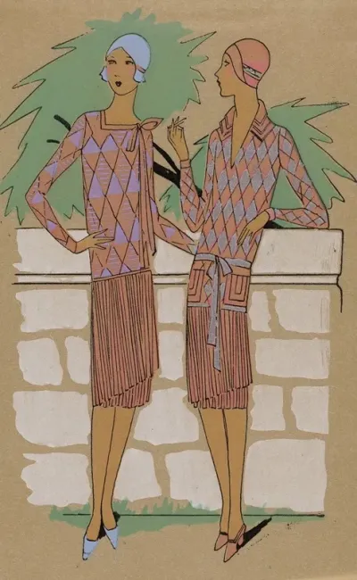 Tres Parisien 1927 No 8 11 Creations Jenny