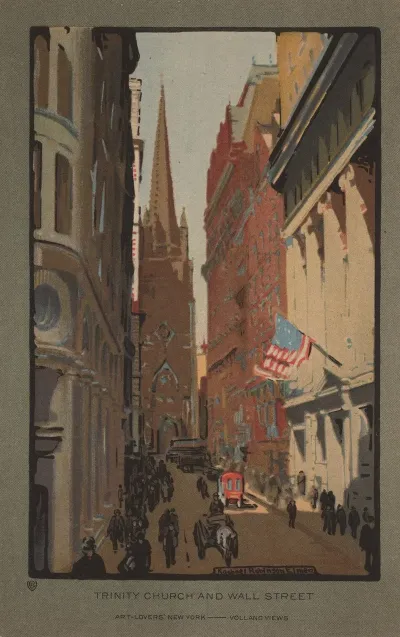 Trinity Church And Wall Street 2