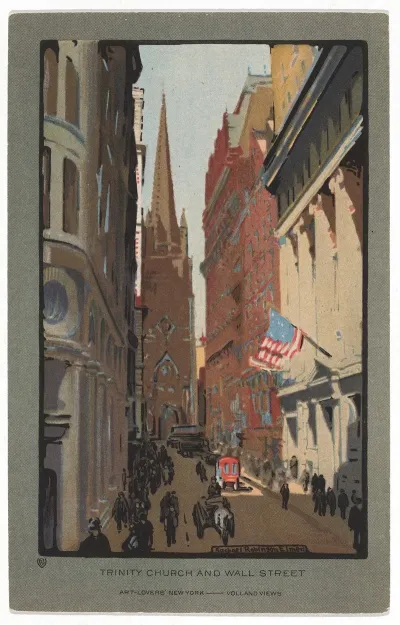 Trinity Church And Wall Street