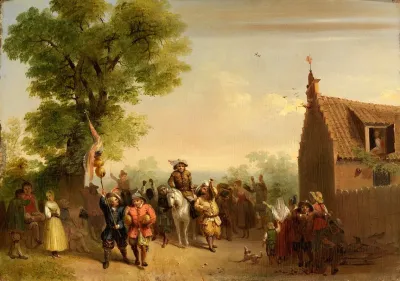 Triumph Of Stoffel Brinkerhoff On His Return From His Conquests In The East