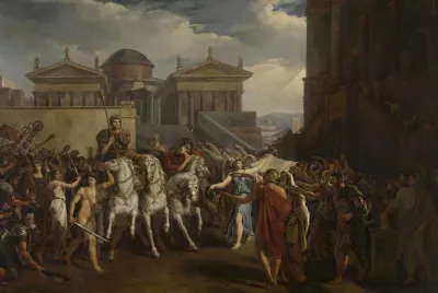 Triumphal Procession Of Emperor Trajan