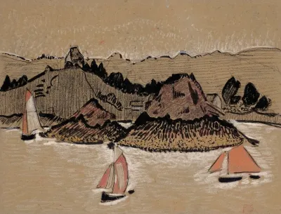Trois Bateaux Sur Le Trieux