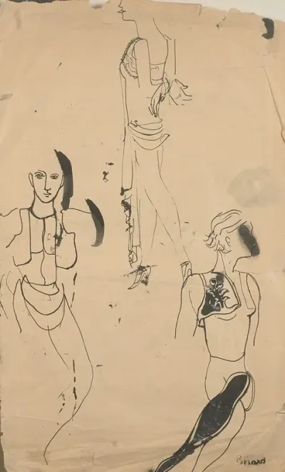 Trois Etudes De Costume