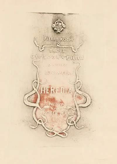 Trois Gypsographies Dapres Jose Maria De Heredia 3