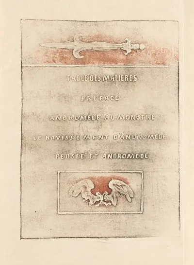 Trois Gypsographies Dapres Jose Maria De Heredia