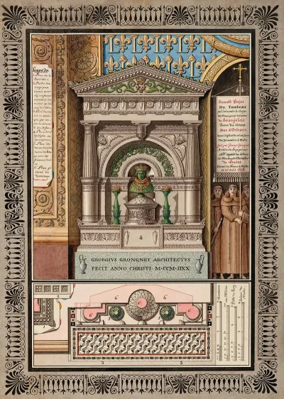 Trois Projets Pour Le Tombeau De Louis Charles Dorleans