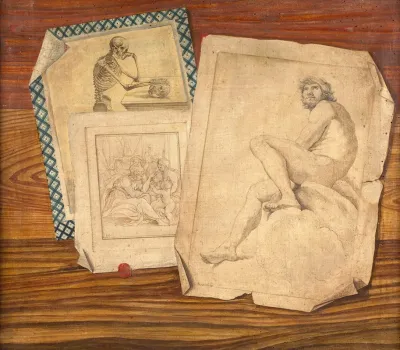 Trompe Loeil Aux Trois Estampes