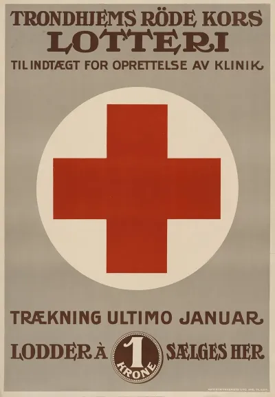 Trondhjems Rode Kors Lotteri Til Indtaegt For Opprettelse Av Klinik
