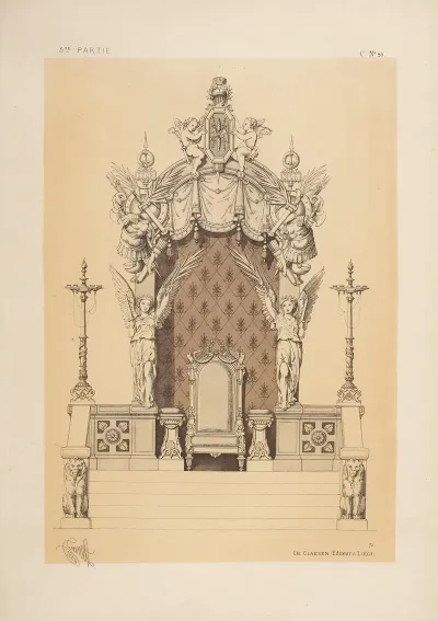 Trone Maniere Antique