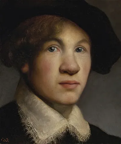Tronie Of A Young Man