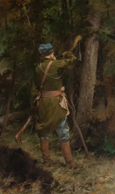 Troops With A Horn