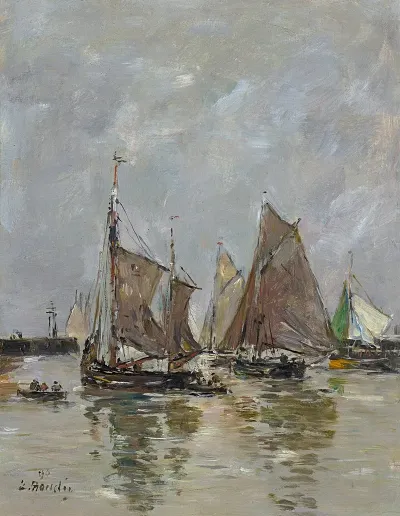 Trouville Lappareillage Des Sardiniers