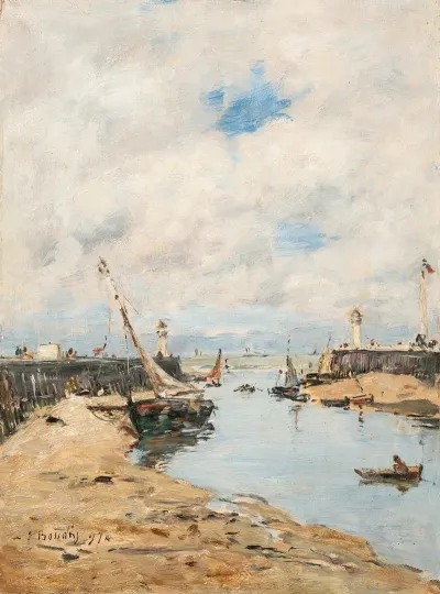 Trouville Le Lougre Echoue