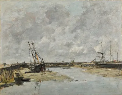 Trouville Les Jetees Maree Basse 2