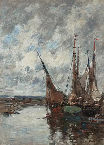 Trouville Voiliers Echoues