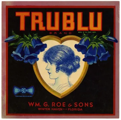 Trublu Brand Produce Label