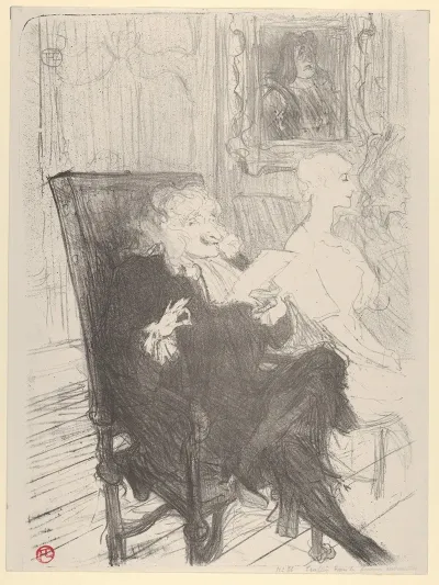 Truffier And Moreno In Les Femmes Savantes