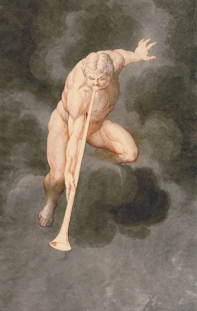 Trumpeting Angel