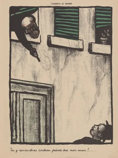 Tu Y Reviendras Cochon Pisser Sur Mon Mur