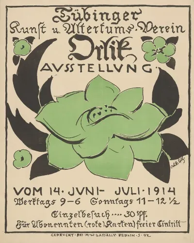 Tubinger Kunst Und Altertumsverein Orlik Ausstellung