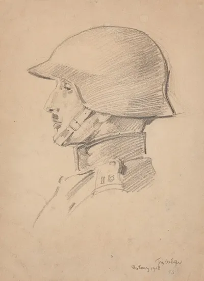 Tudy Of A Soldiers Head