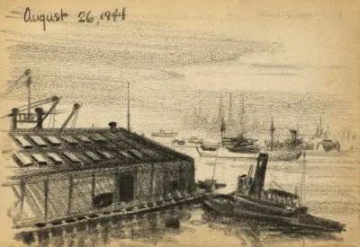 Tugboat At Dock
