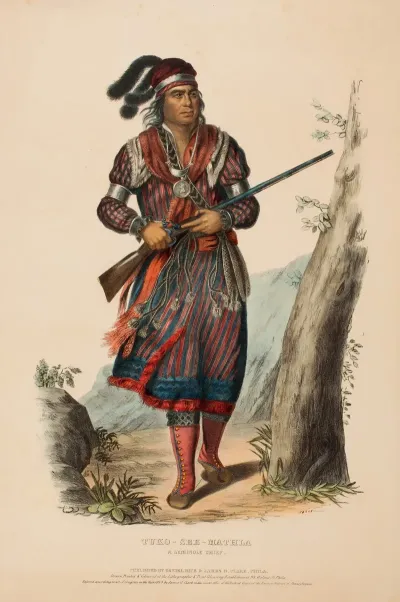 Tuko See Mathla A Seminole Chief