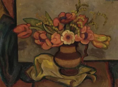 Tulips And Mimosa