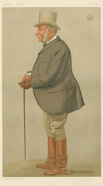 Turf Devotees Badminton The Duke Of Beaufort September 7 1893