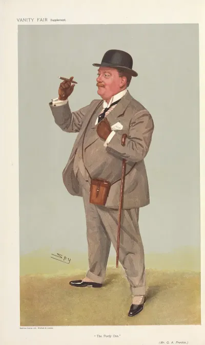 Turf Devotees The Portly One Mr G A Prentice June 19 1907